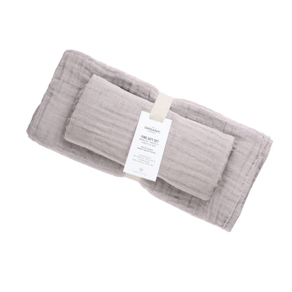 Musselin-Set dusty lavender