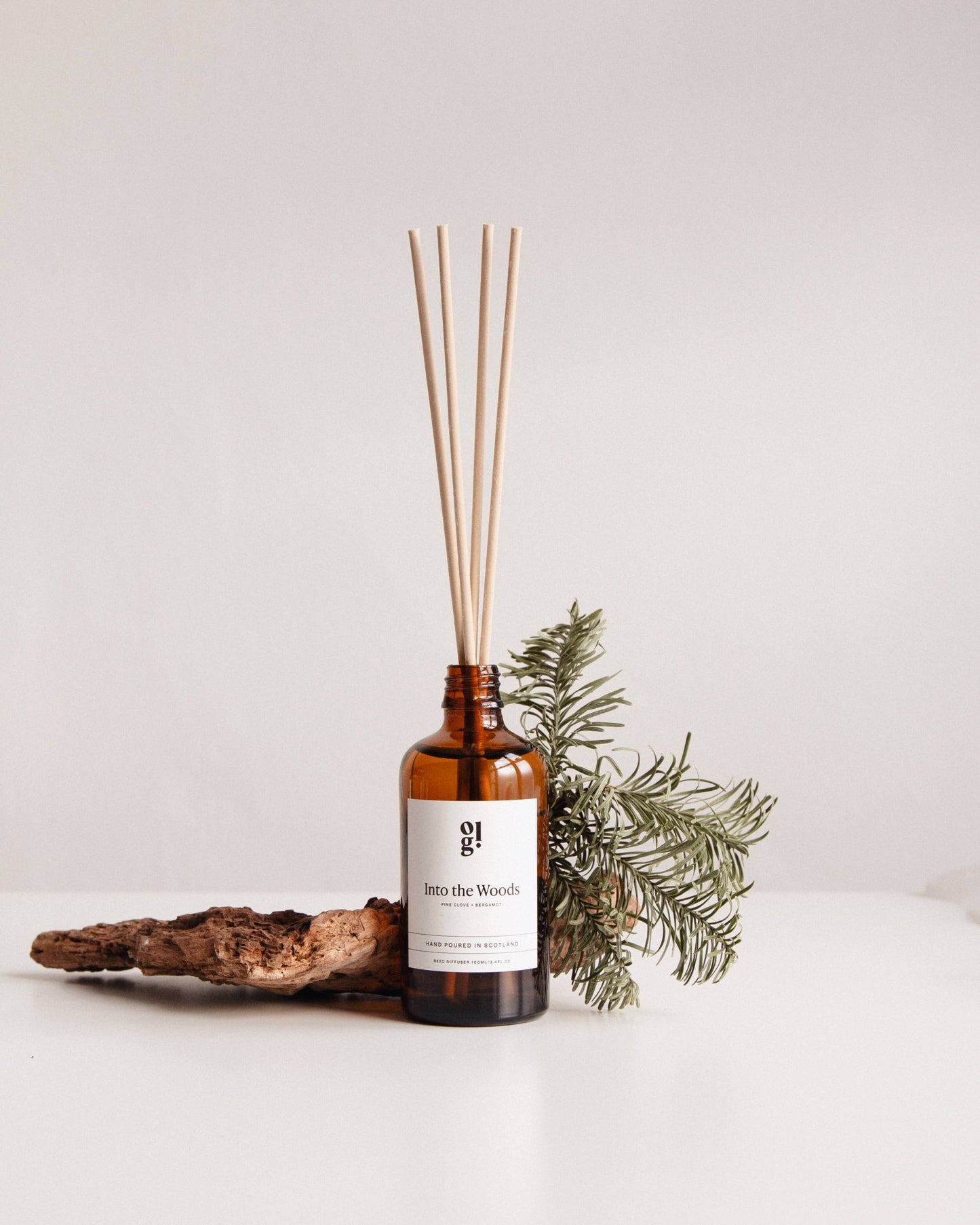 Into the Woods - Pine, Clove and Bergamot - 100ml Reed Diffuser